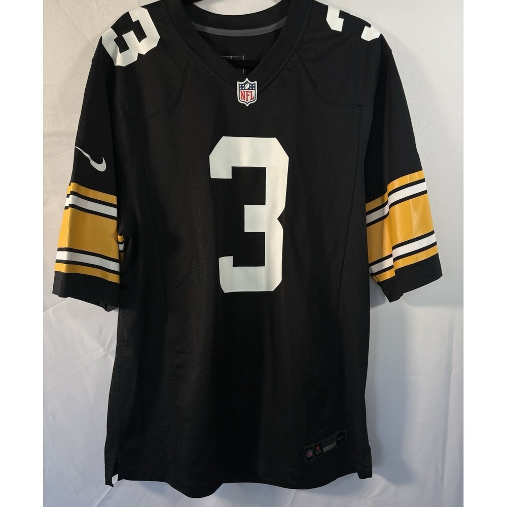 Nike NFL jersey Size L Pittsburgh‎ Steelers #3 Russell Wilson